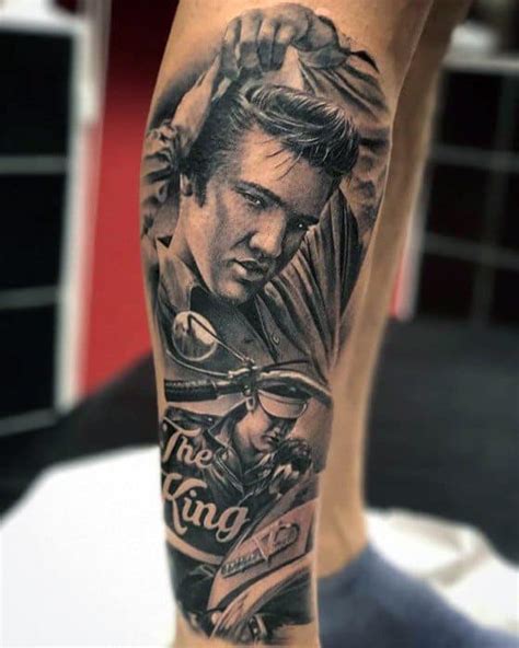 elvis tattoo|elvis presley tattoos for men.